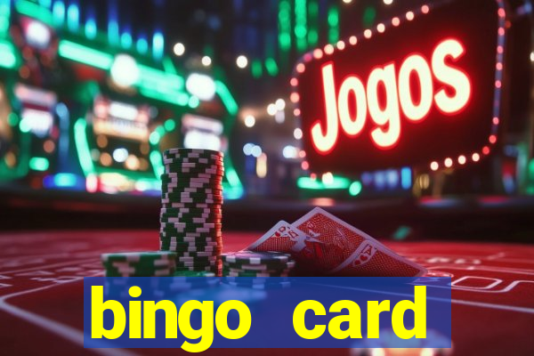 bingo card generator with pictures